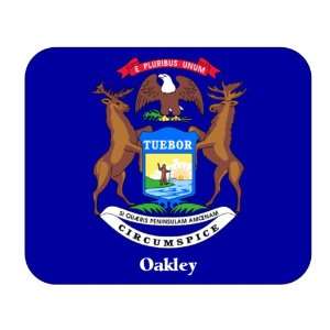  US State Flag   Oakley, Michigan (MI) Mouse Pad 