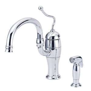   Antioch Single Handle Kitchen Faucet with Side Spray from the Antioch