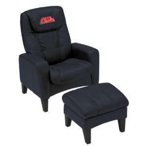 Sports Fan Products 2510 OMS Ole Miss College TeamSeats Leather Casual 