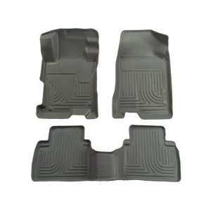 Husky WeatherBeaters 2009 12 Honda Fit Front & 2nd Seat Floor Liners 