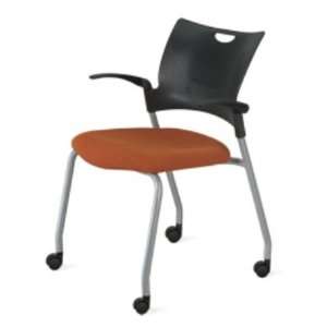  9to5 Bella 1315, Plastic Back, Upholstered Seat Stack 