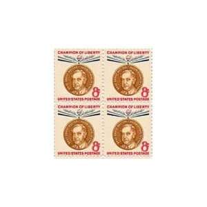  Ernst Reuter Set of 4 X 8 Cent Us Postage Stamps Scot 