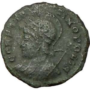 CONSTANTINE I the Great Founds CONSTANTINOPLE 332AD Ancient Roman Coin 