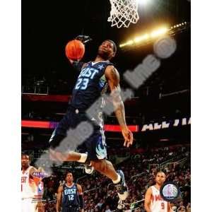   James Cavaliers 2009 NBA All Star Dunk 8x10 Sports Collectibles