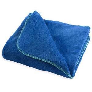  Pirates Collection Fleece Throw in Bright Blue Solid