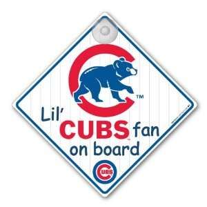  MLB Chicago Cubs Car Sign
