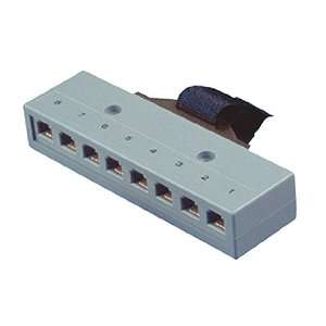   Female Connector, 6 Conductor, 6 Position Jacks Multiline Adapter