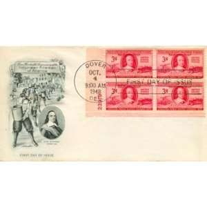 United States First Day Cover 300th Anniversary Volunteer Firefighters 
