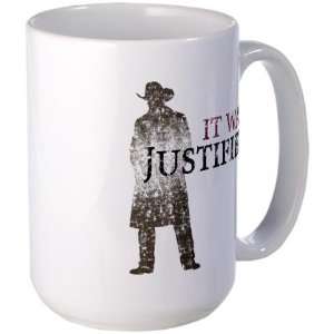  Justified Cowboy Large Mug by  