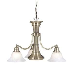  Vaxcel USA Lighting CH30304A, Standford 3 Light Chandelier 