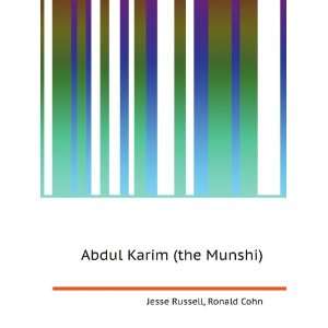  Abdul Karim (the Munshi) Ronald Cohn Jesse Russell Books