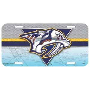  NHL Nashville Predators High Definition License Plate 