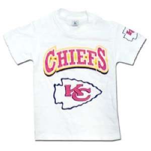  Kansas City Chiefs Youth White T Shirt