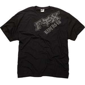  Fox Racing Chucky T Shirt   2X Large/Black Automotive