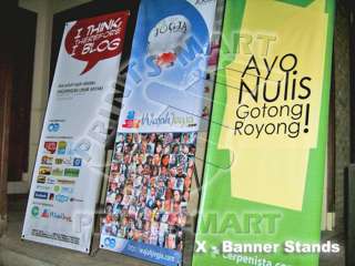 Economic X Banner Stand with FREE Banner Print