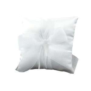 Wedding Ring Bearer Pillow, WH Satin Hortense B Hewitt  