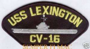 USS LEXINGTON CV16 CVA CVS PATCH NAS PENSACOLA CORPUS  