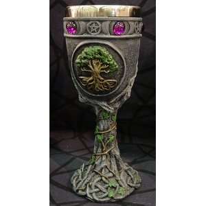  Tree of Life Goblet or Chalice