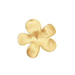  Ezel Findings Gold (plated) 5 Petal Flower Link 27mm Findings 