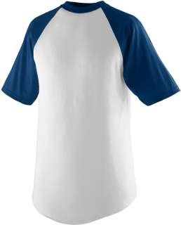 Augusta Sportswear Raglan Short Sleeve Baseball T Shirt 423  