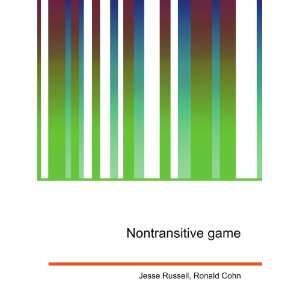  Nontransitive game Ronald Cohn Jesse Russell Books
