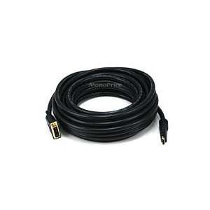  Brand New 35FT 24AWG CL2 HDMI DVI Cable   Black 
