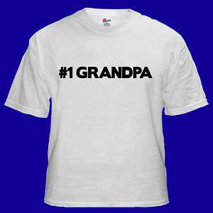 GRANDPA Cool Family Funny Gift T shirt S M L XL  