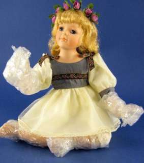 Gustave Wolff Morgan Porcelain Doll with Extra Dress  