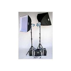   360 Monolights, SoftBoxes & Connectors, Stands, Studio Carrying Case