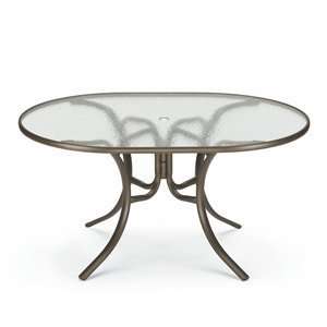  Telescope Casual 3705 Oval Glass Outdoor Dining Table 