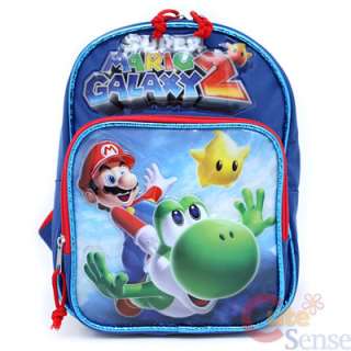 Super Mario Galaxy School Backpack Lunch Bag 1