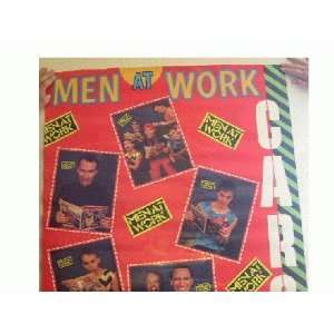  Men At Work Poster Colorful Cut Outs 