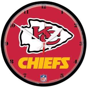 Kansas City Chiefs Nfl Round Wall Clock
