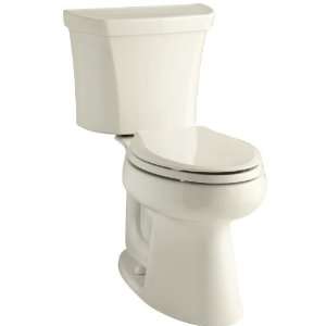 Kohler K 3999 UR 47 Almond Highline 1.28 GPF Two Piece Comfort Height 