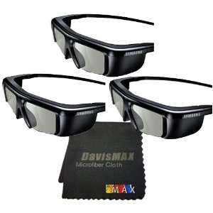   Compatible with 2011 3D TVs) + DavisMAX MicroFibercloth Electronics