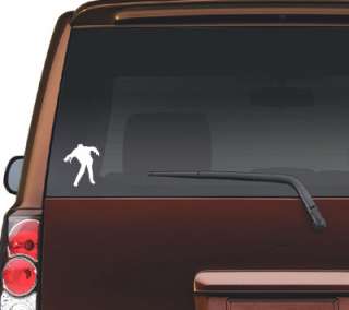 Zombie   The Walking Dead Undead Car Sticker Decal  