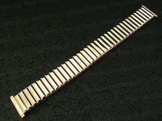 NOS 3/4 Speidel USA Gold gf deluxe Vintage Watch Band  