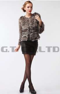 0305 women silver fox fur coat coats jacket jackets overcoat clothes 