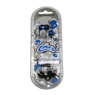 SkullCandy S2INCZ 035 Inkd Earbud Headphones (Blue/Black)   Brand New 