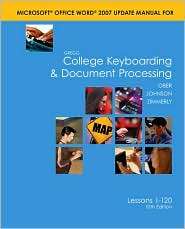 Word 2007 Manual t/a Gregg College Keyboarding & Document Processing 