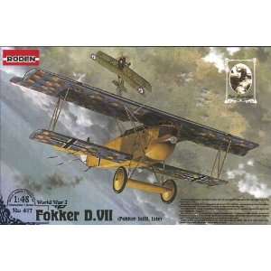  Fokker D.VII Late 1/48 Roden Toys & Games