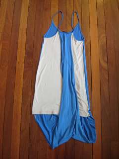 GARY BIGENI Fenton silk jersey drape singlet dress sz8  