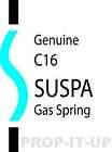 SUSPA C16 20651 19 40LB GAS PROP STRUT SHOCK