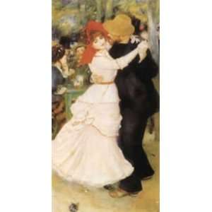  Pierre August Renoir 18W by 35H  Dance at Bougival 
