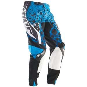    Thor Motocross Phase Vented  Pants   44/Blue Automotive