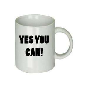  Yes You Can Ceramic Coffee Mug 