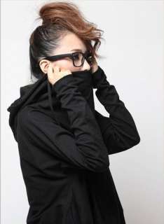   New Women Magic Style Hoodie Cape Cloak Sweater Top Black 0971  