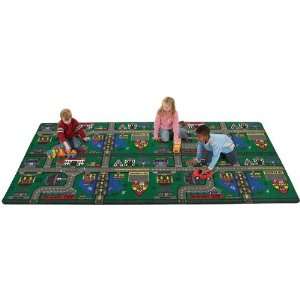  Flagship Carpets PTG1206 12 x 6ft Places to Go Educational 