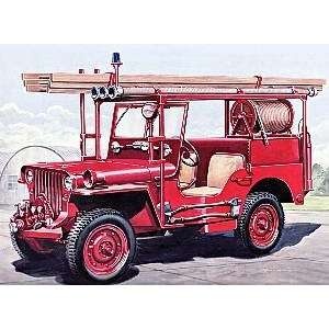 ITALERI  Fire Jeep  124 3722  