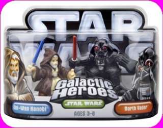 Star Wars Galactic Heroes Darth Vader & Obi Wan Kenobi  